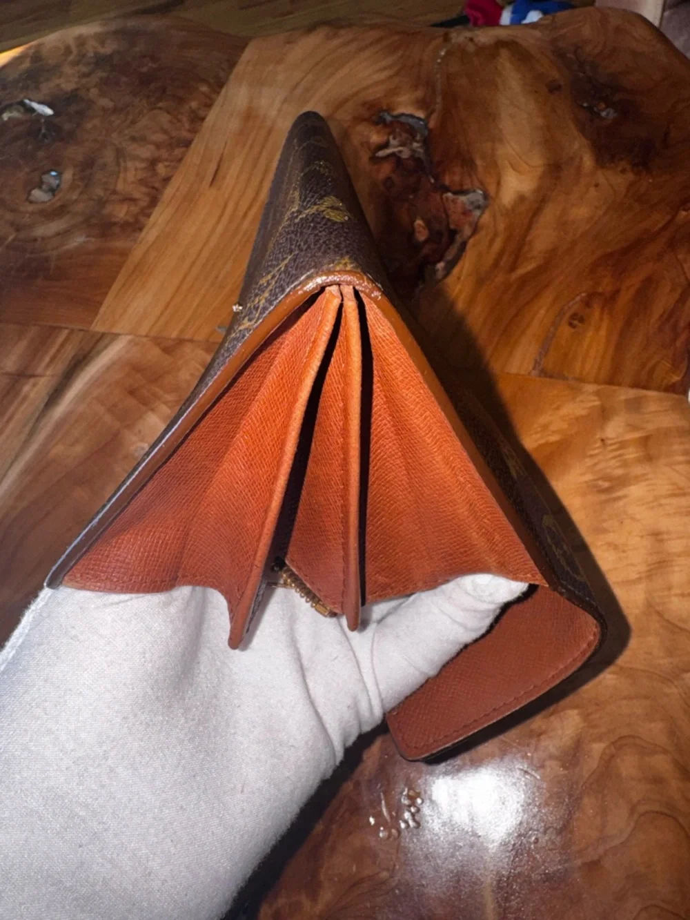 Louis Vuitton monogram Sarah wallet beautiful vintage pre-loved 1991 - Picture 9 of 15